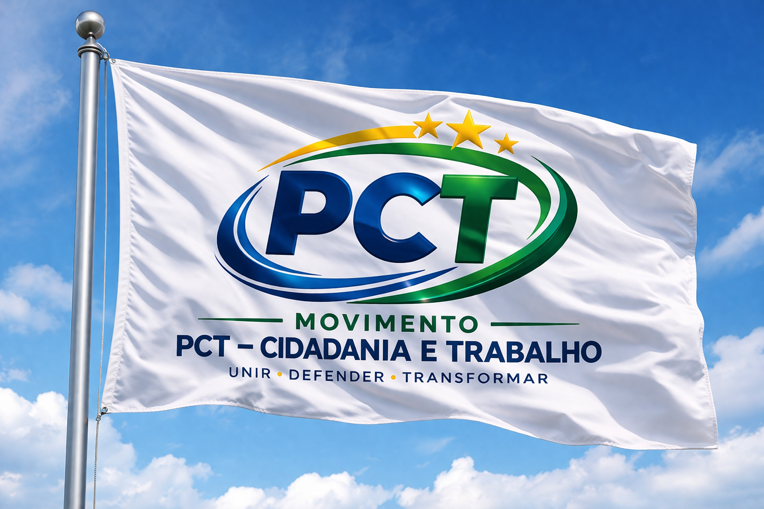 Bandeira do Movimento PCT